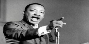 man speaking