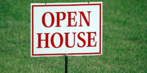 open house sign