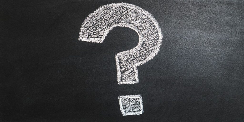 question mark