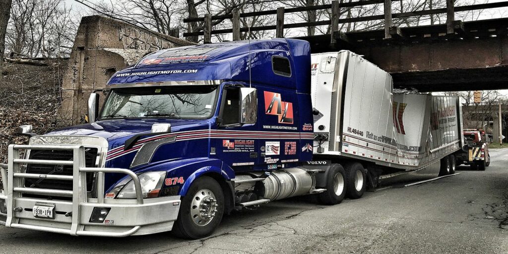 accident truck bridge vehicle transportation