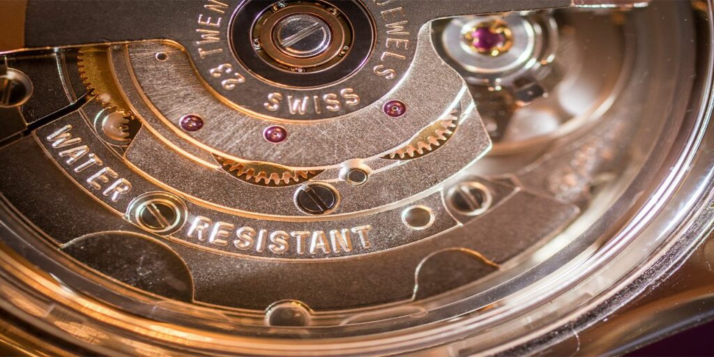 movement mechanics automatic watch gears