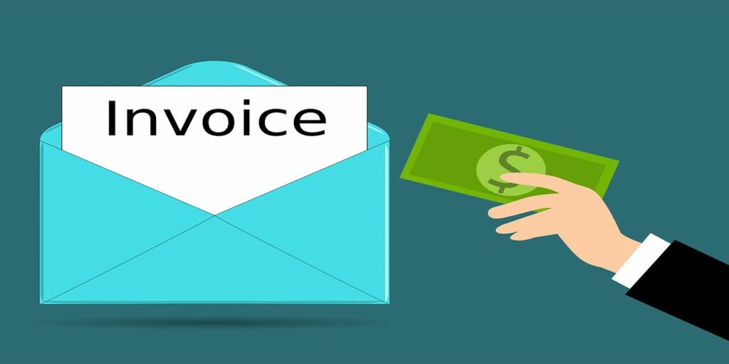 invoice bill envelope money
