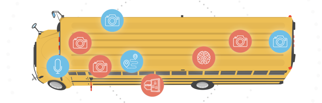 stop arm safety camera technology on bus