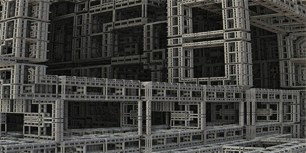 Fractal 3D Construction Industry Design Build