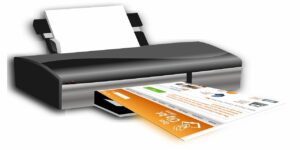 print printer printing device output paper