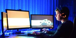 gaming computer child play technology